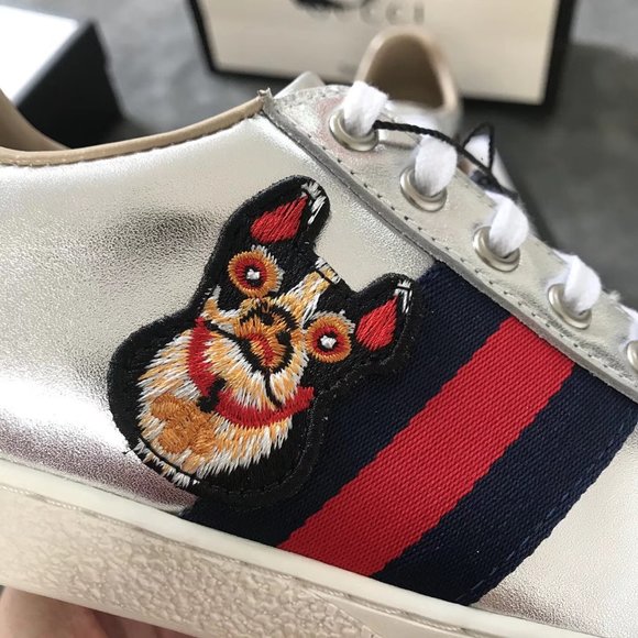 newgUCCI LEATHER CASUAL SHOES FOR WOMEN